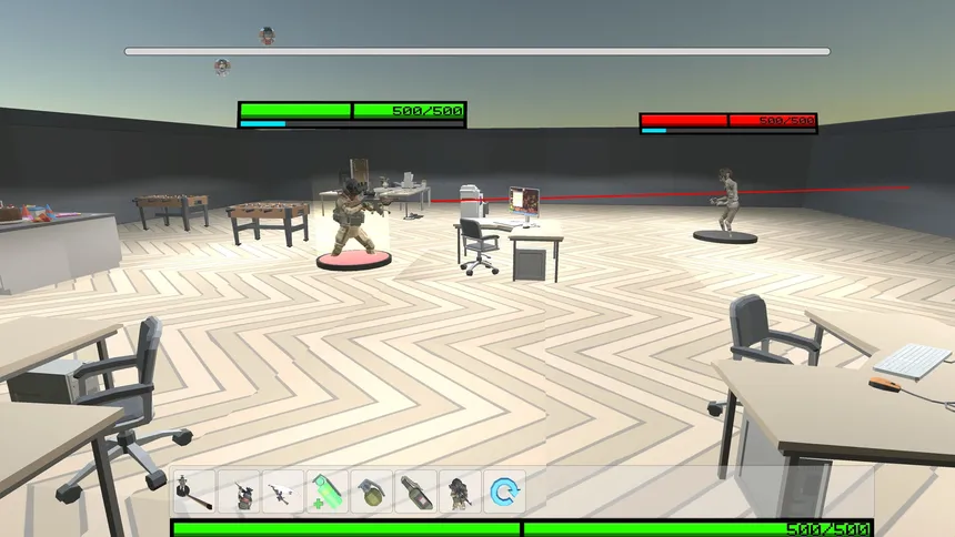 Скриншот 1 к игре Counter-Stroke: Grand Building