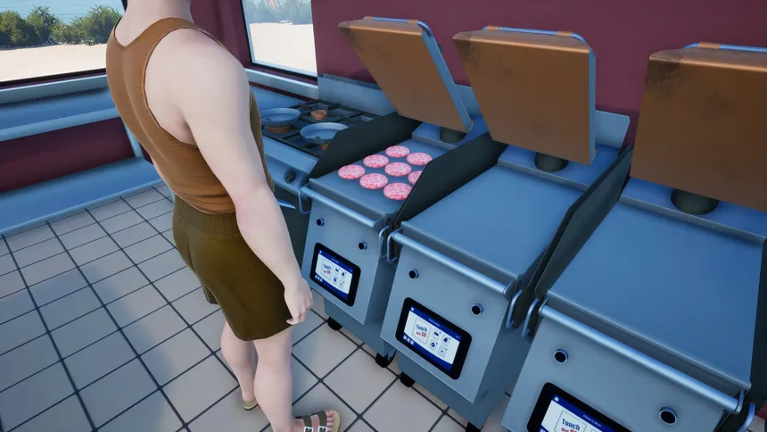 Скриншот 2 к игре Fast Food On The Beach!