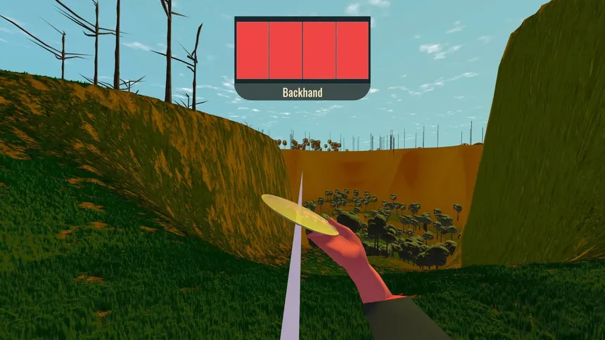 Скриншот 1 к игре Disc Golf Online