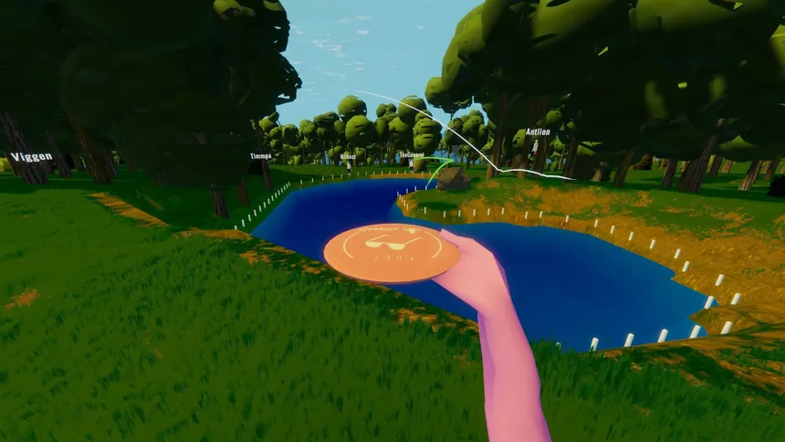 Скриншот 3 к игре Disc Golf Online