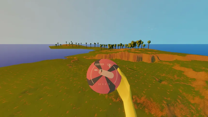 Скриншот 4 к игре Disc Golf Online