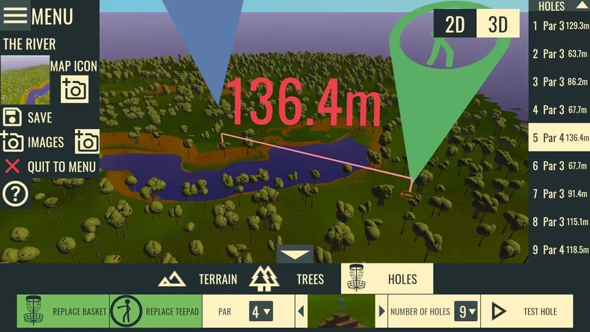 Скриншот 7 к игре Disc Golf Online