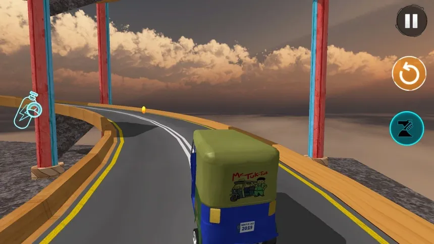 Скриншот 1 к игре Fly Fly Tuk Tuk