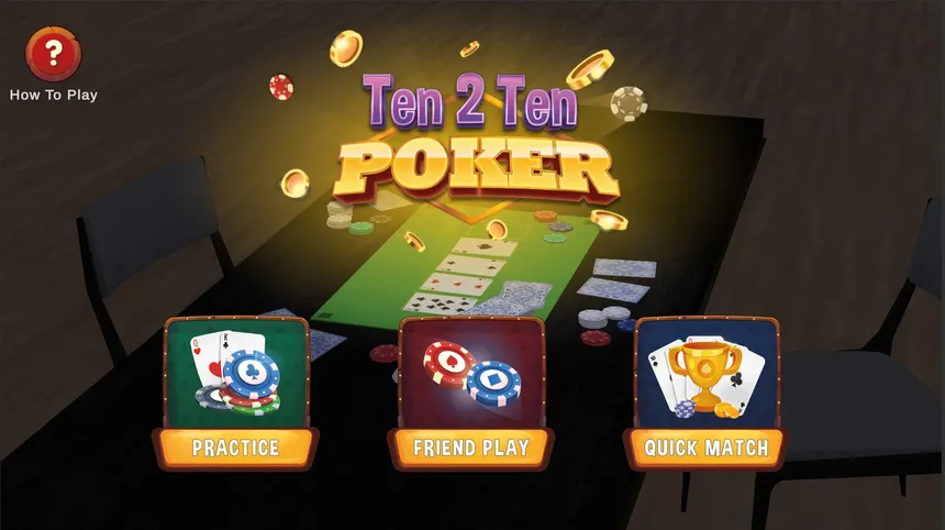 Скриншот 1 к игре Ten 2 Ten Poker