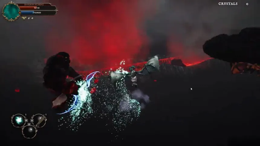 Скриншот 4 к игре INFEROS NUMINE : descent into darkness
