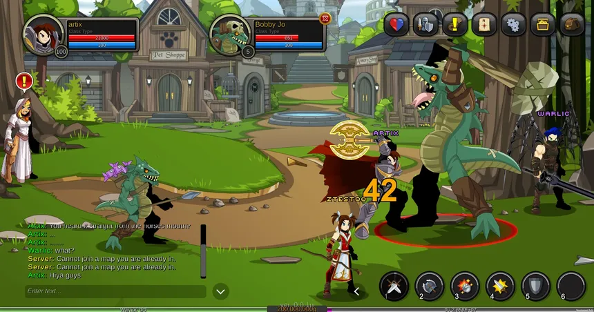 Скриншот 2 к игре AdventureQuest Worlds: Infinity