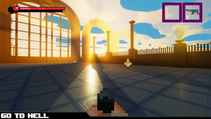 Скриншот 1 к игре An old school adventure fps - Go To Hell