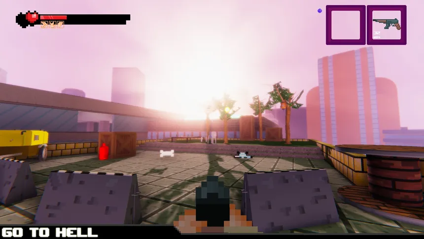 Скриншот 2 к игре An old school adventure fps - Go To Hell