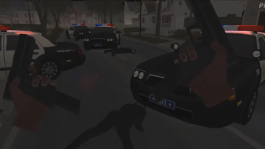 Скриншот 1 к игре TYRONE vs COPS VR