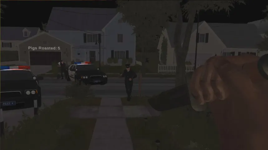 Скриншот 3 к игре TYRONE vs COPS VR