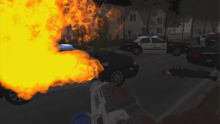 Скриншот 5 к игре TYRONE vs COPS VR