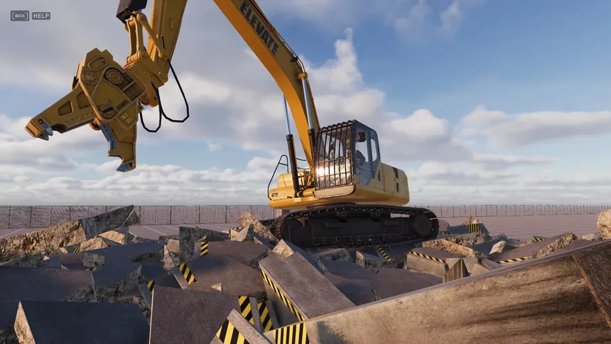 Скриншот 1 к игре Demolish & Build 3: Excavator Playground