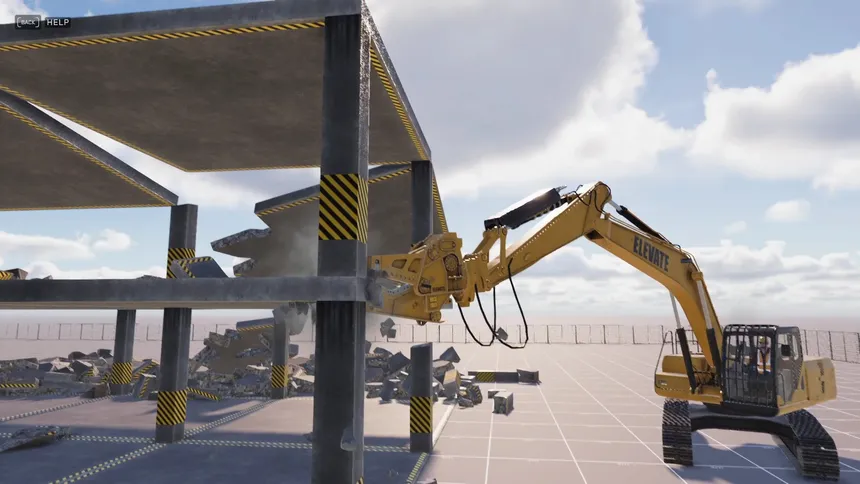 Скриншот 5 к игре Demolish & Build 3: Excavator Playground
