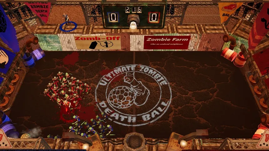 Скриншот 3 к игре Ultimate Zombie Death Ball