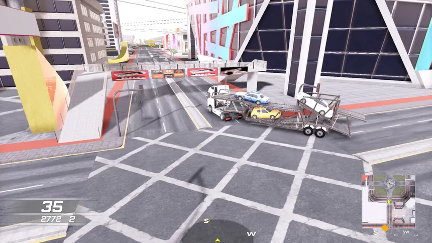 Скриншот 2 к игре Truck Simulator in City