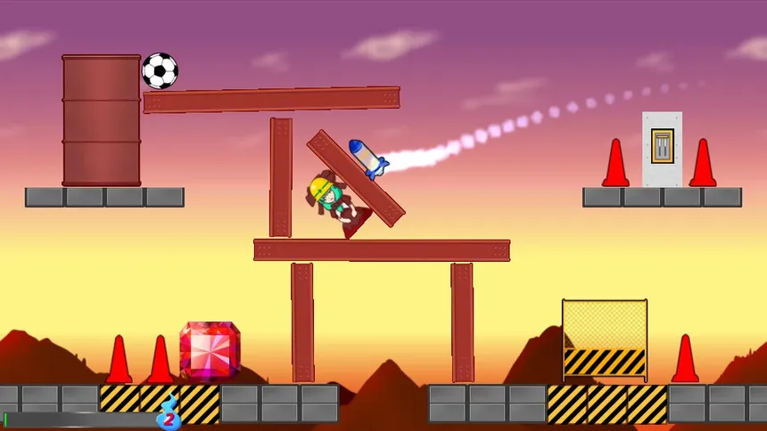 Скриншот 4 к игре 雛ちゃんブレイカー2ndBreak