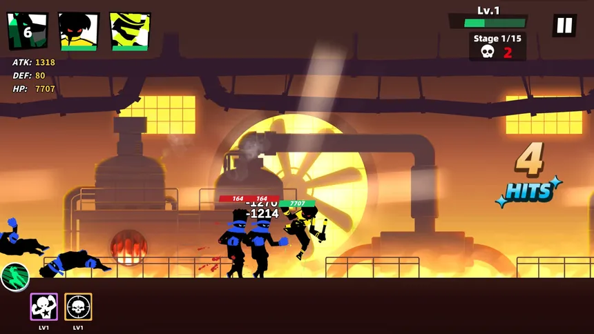 Скриншот 1 к игре Shadow Heroes