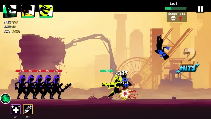 Скриншот 2 к игре Shadow Heroes