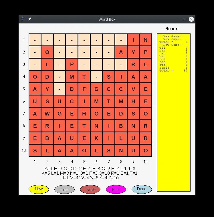 Скриншот 2 к игре WordBed