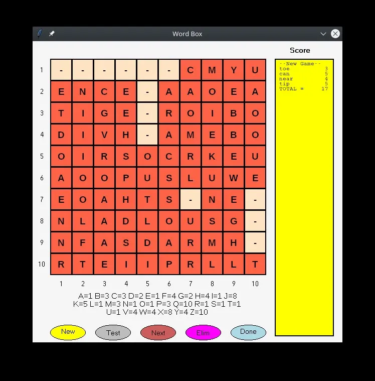 Скриншот 5 к игре WordBed