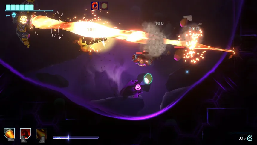 Скриншот 1 к игре Galactic Glitch: Prologue