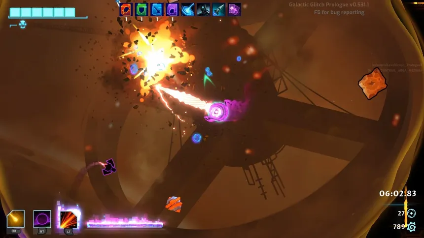 Скриншот 2 к игре Galactic Glitch: Prologue