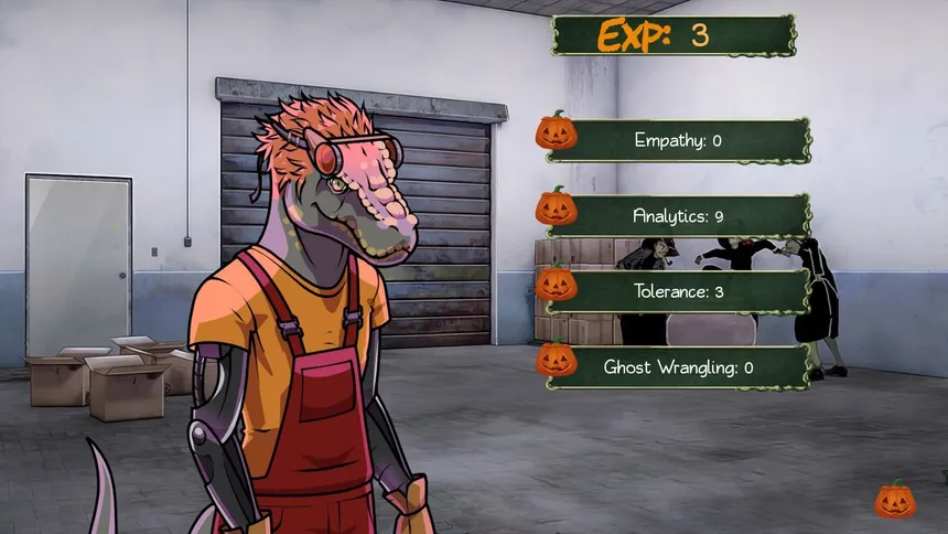 Скриншот 4 к игре Embers of the Zombie Battlemage: Halloween