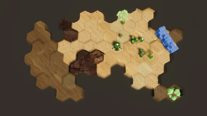 Скриншот 1 к игре HEX Defense
