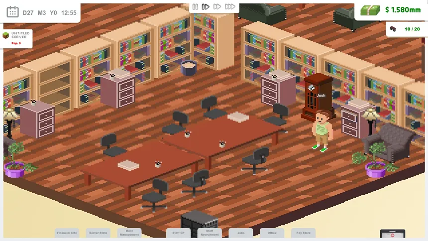 Скриншот 3 к игре Server Owner Tycoon