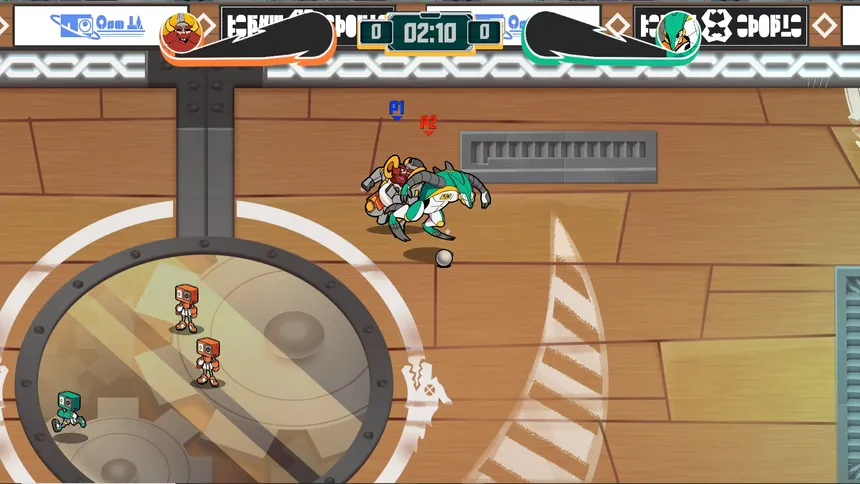 Скриншот 1 к игре Star Strikers: Galactic Soccer