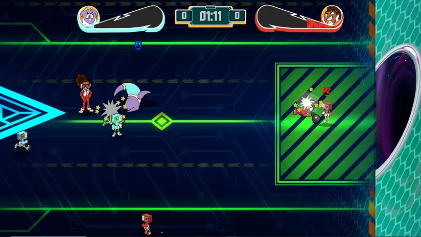 Скриншот 3 к игре Star Strikers: Galactic Soccer