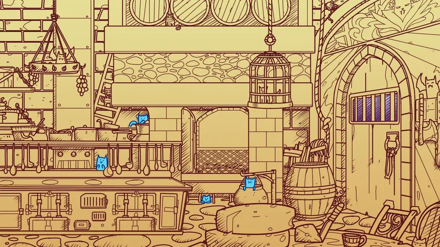Скриншот 1 к игре A Castle Full of Cats