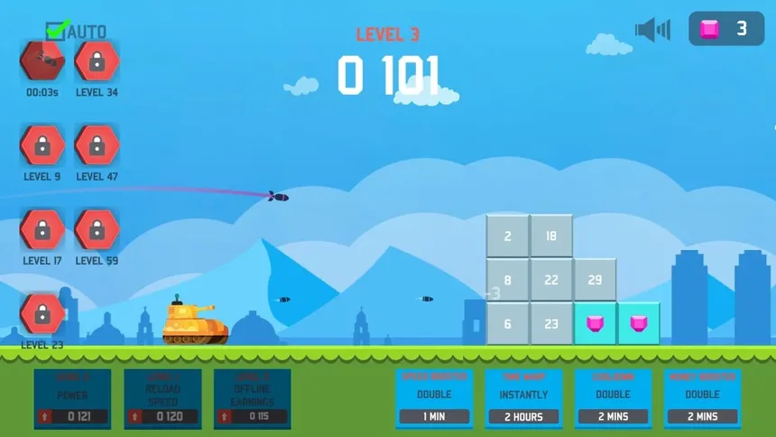Скриншот 1 к игре Tanks Boom Boom