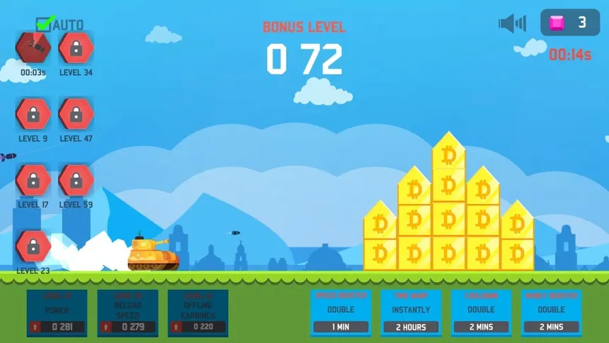 Скриншот 2 к игре Tanks Boom Boom