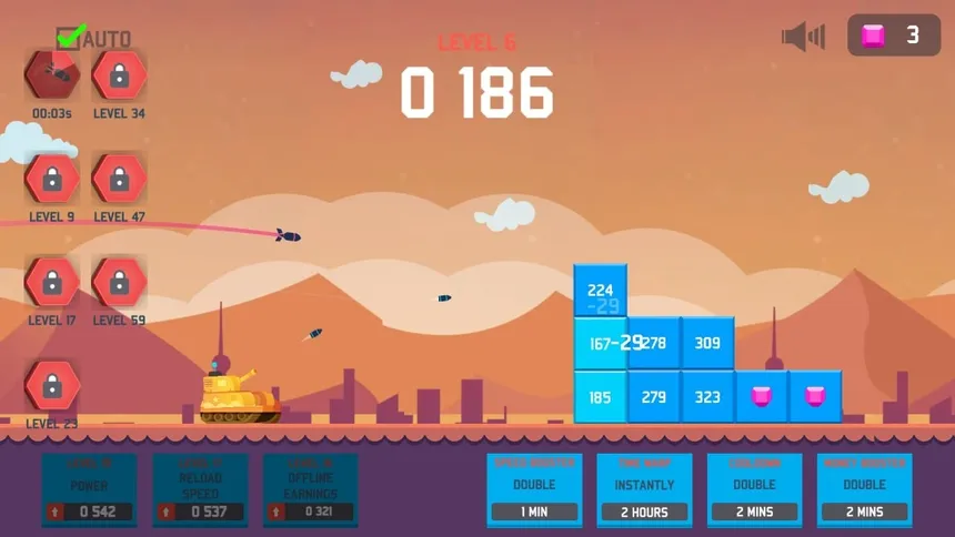 Скриншот 3 к игре Tanks Boom Boom