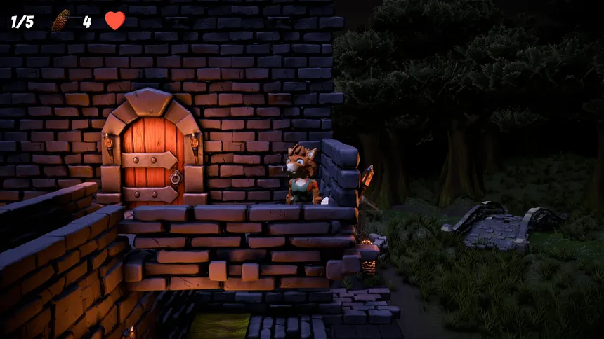Скриншот 4 к игре Dash The Fox & Three Dreadful Pigs