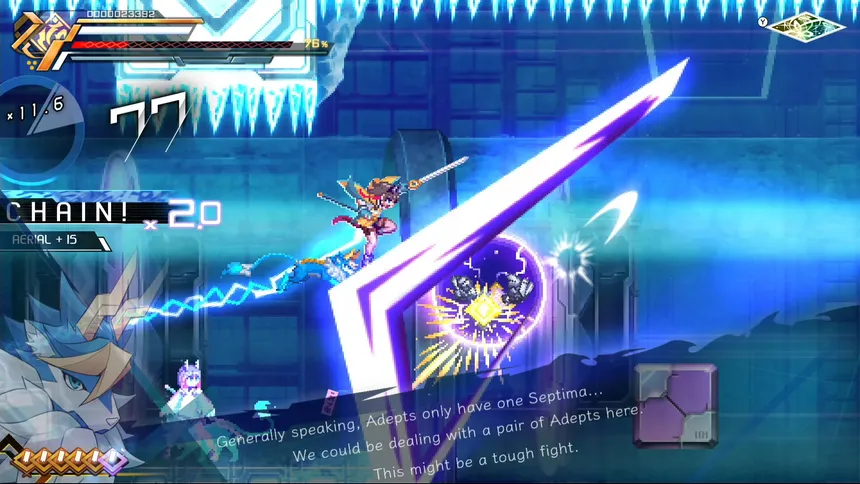 Скриншот 1 к игре Azure Striker GUNVOLT 3