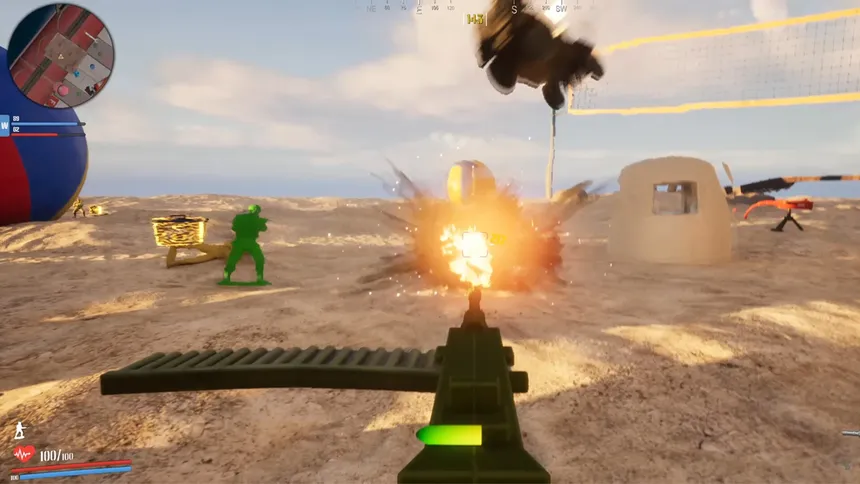 Скриншот 2 к игре Green Hawk Platoon