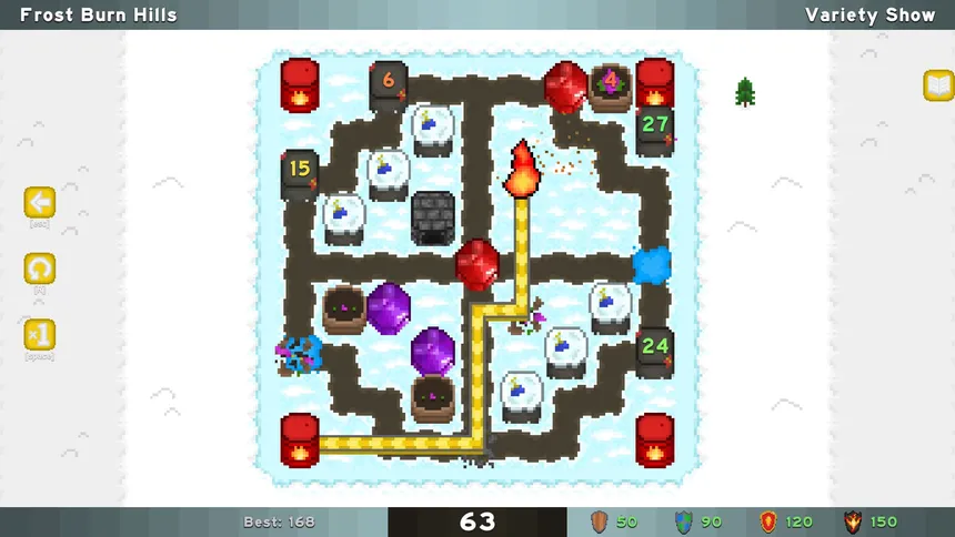 Скриншот 7 к игре Maze Ablaze