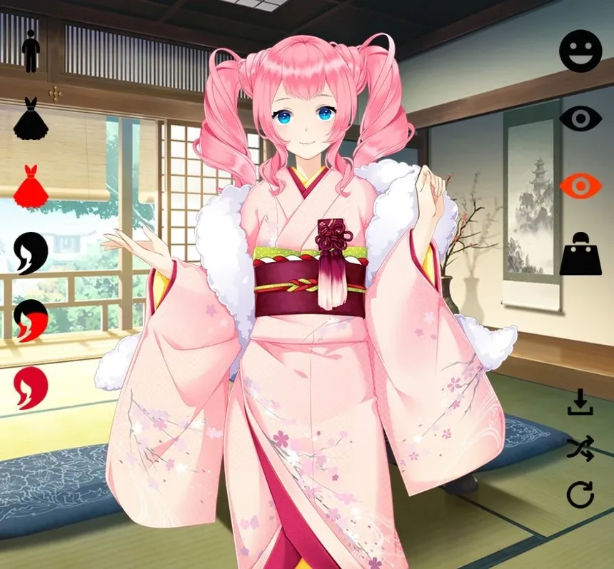 Скриншот 1 к игре Asian Maiden Creator