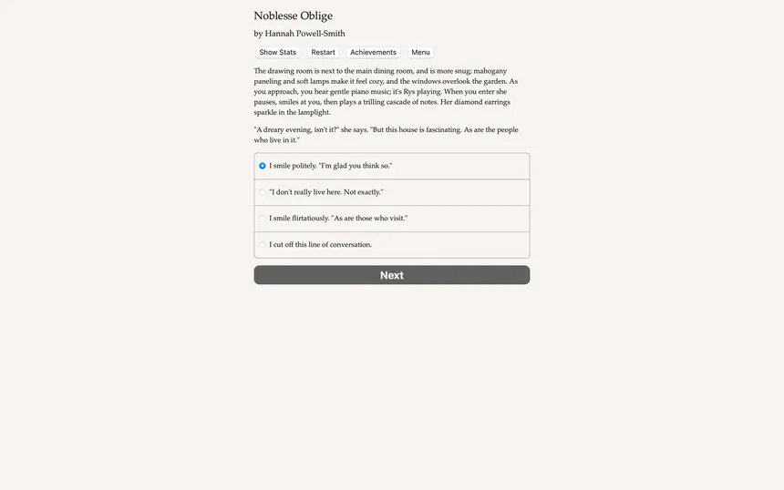 Скриншот 5 к игре Noblesse Oblige