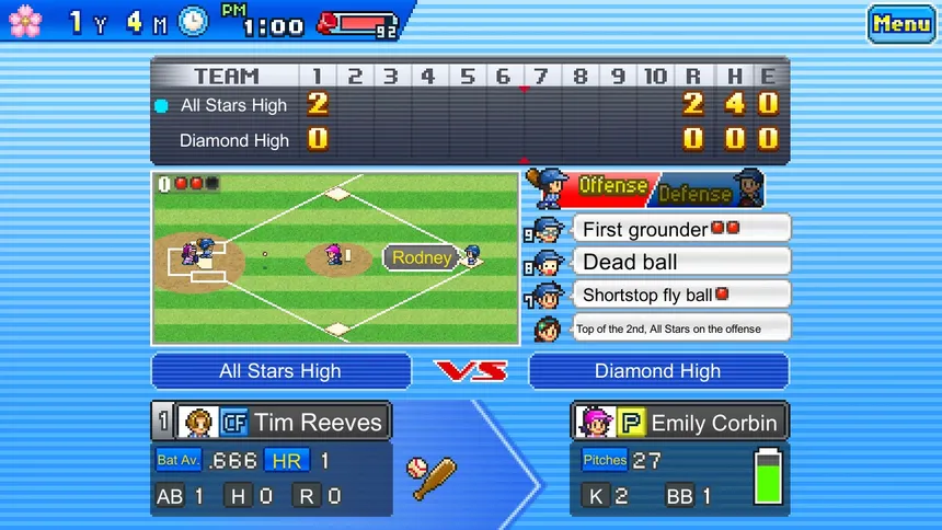 Скриншот 3 к игре Home Run High