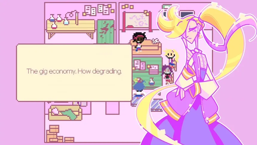Скриншот 3 к игре Hero Hours Contract 2: A Factory for Magical Girls