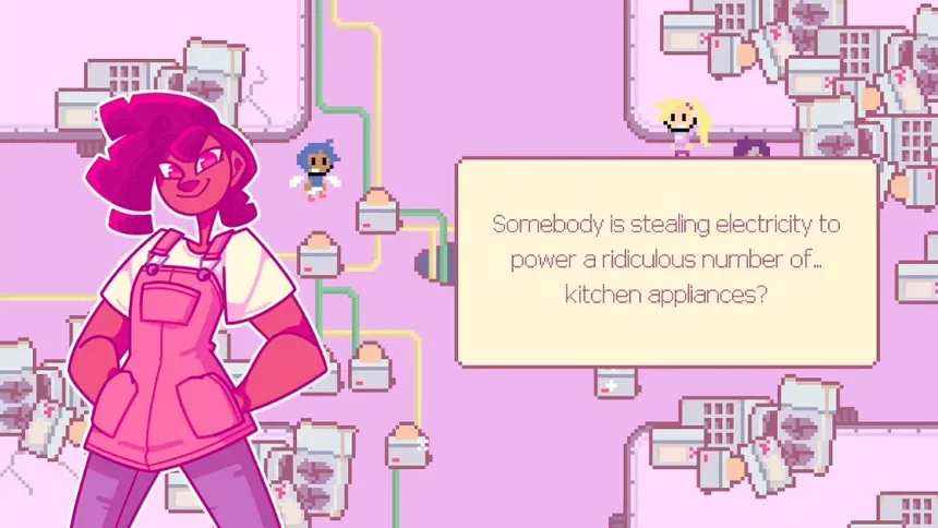 Скриншот 6 к игре Hero Hours Contract 2: A Factory for Magical Girls