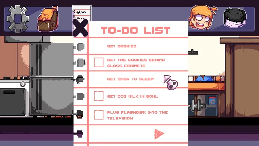 Скриншот 4 к игре Tina & Rook! Cookie Quest!