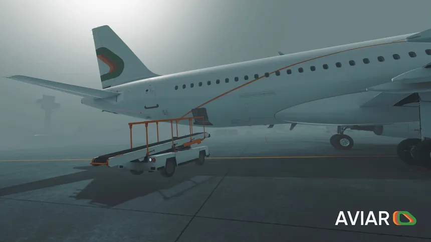 Скриншот 1 к игре Airport Ground Handling Simulator VR