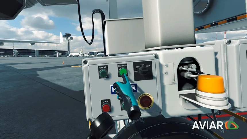 Скриншот 4 к игре Airport Ground Handling Simulator VR