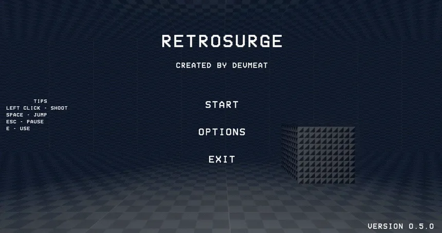 Скриншот 1 к игре Retrosurge