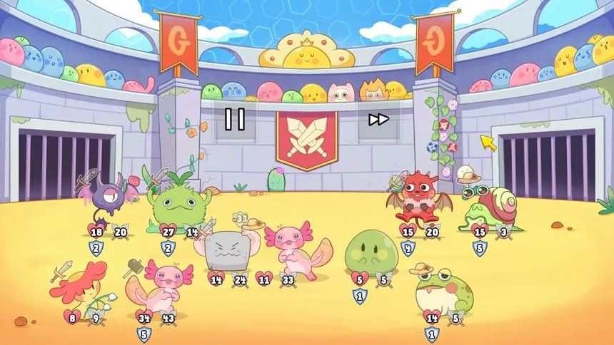 Скриншот 4 к игре Goo Gladiators