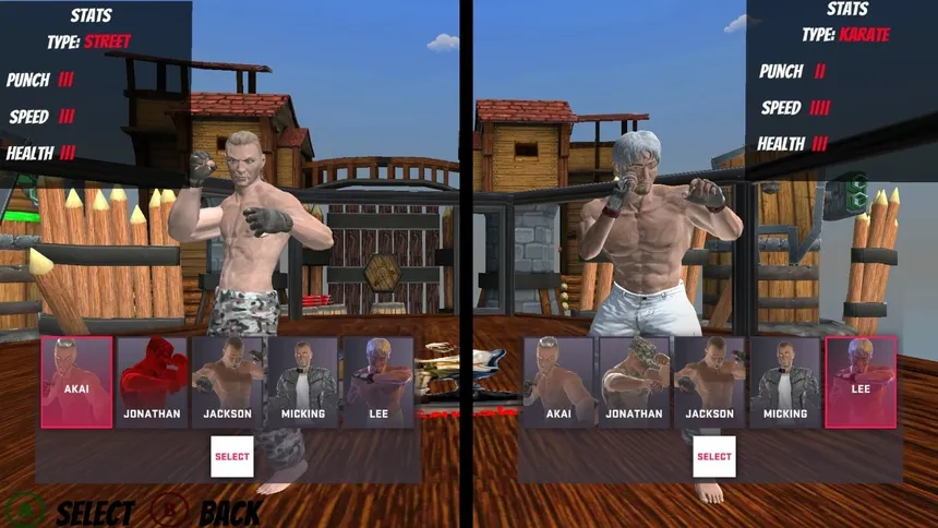 Скриншот 1 к игре TheFighters Online
